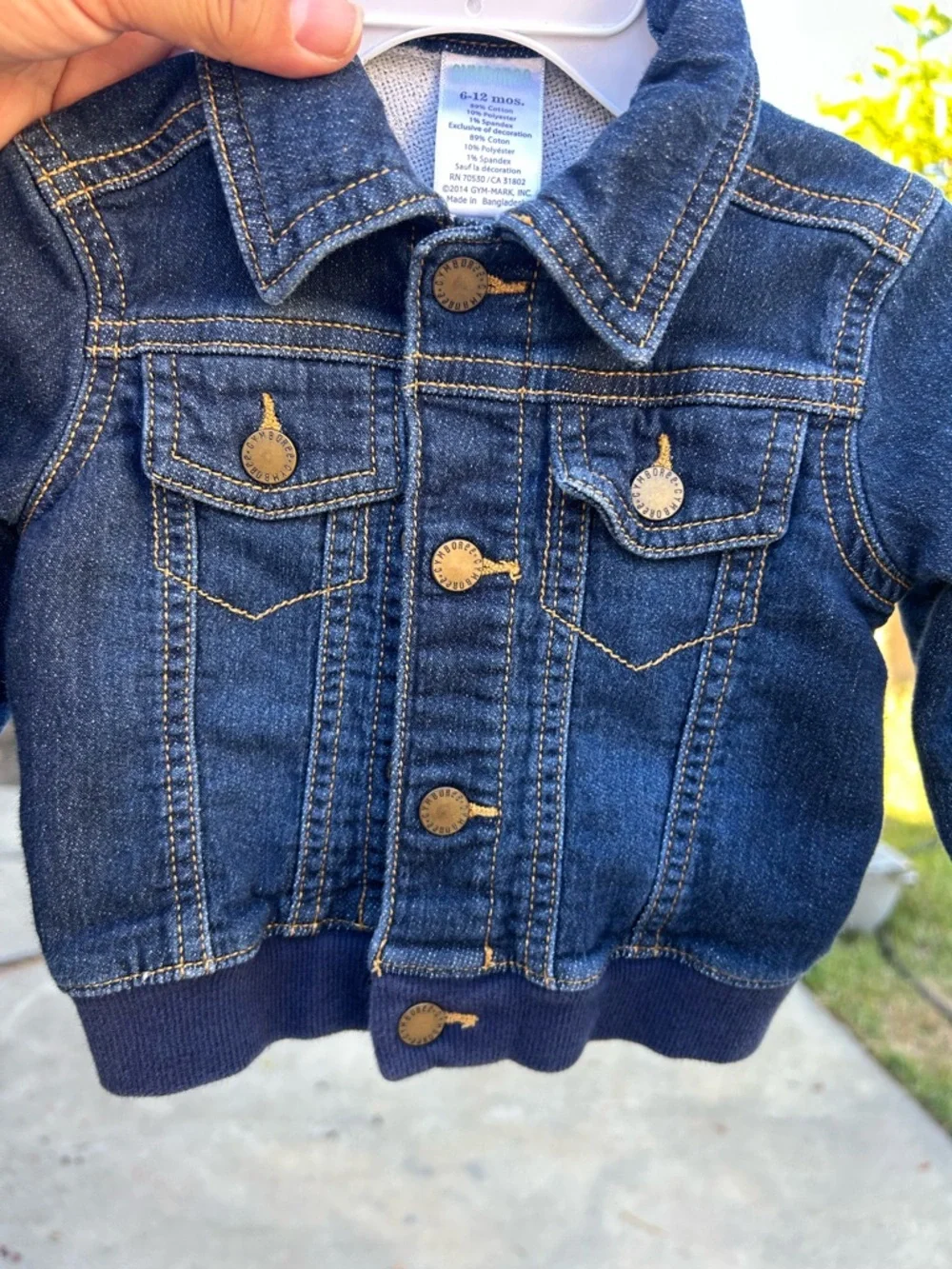 Gymboree Dark Blue Denim Jacket for Kids